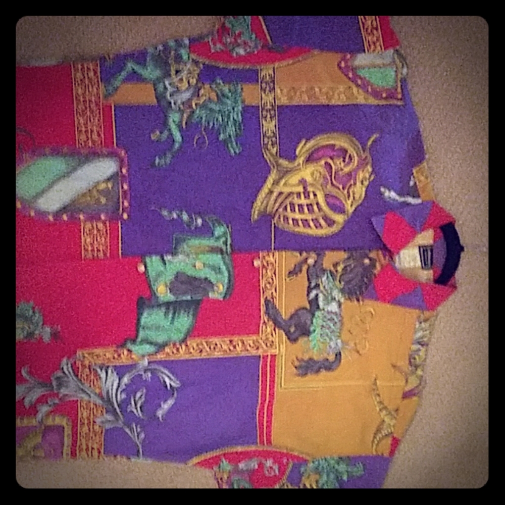 Mens VERSACE jeans couture long sleeved shirt